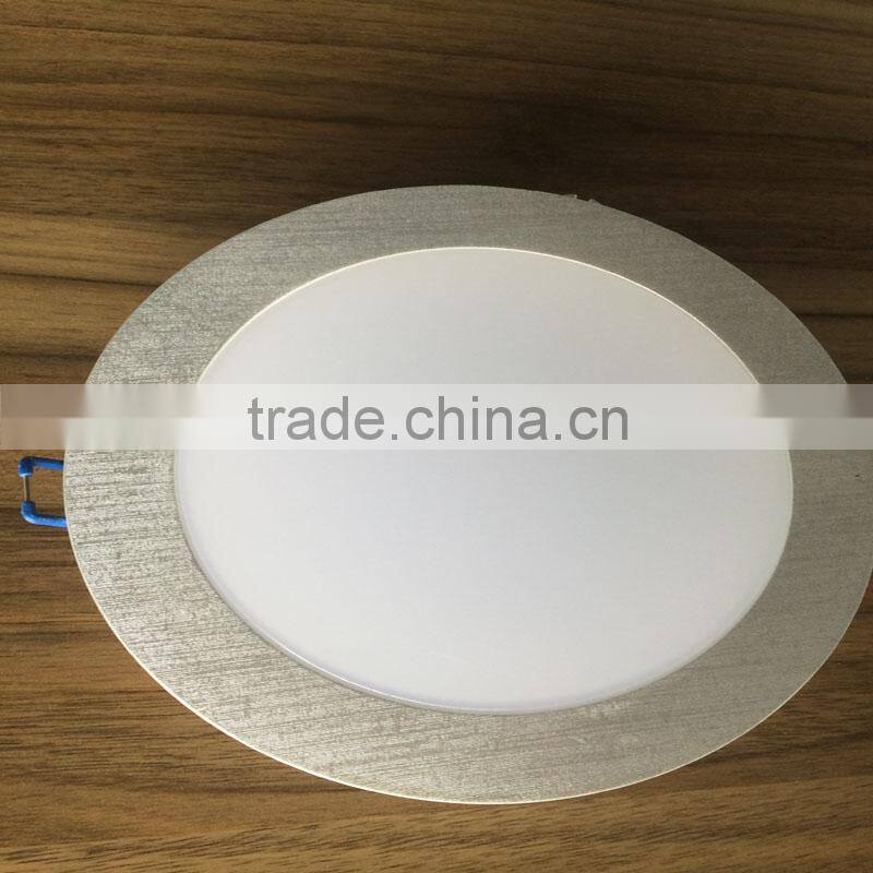 New Products LED Panel Light 12W Plastic CE RoHS Indoor Best Quality 3W 4W 6W 8W 15W 18W