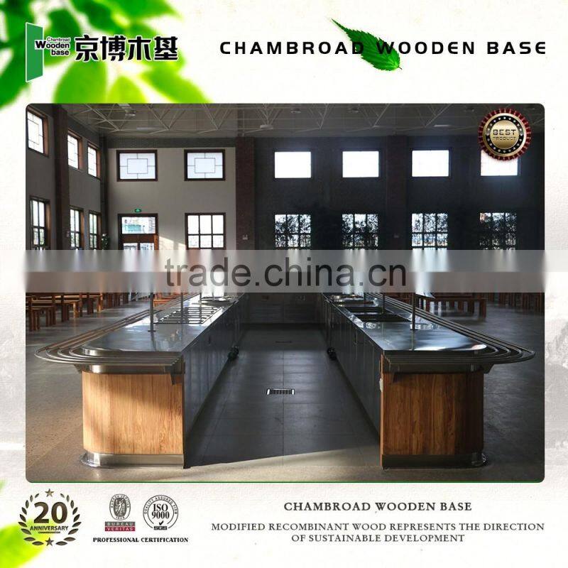 dining hall wood bar counter for sale