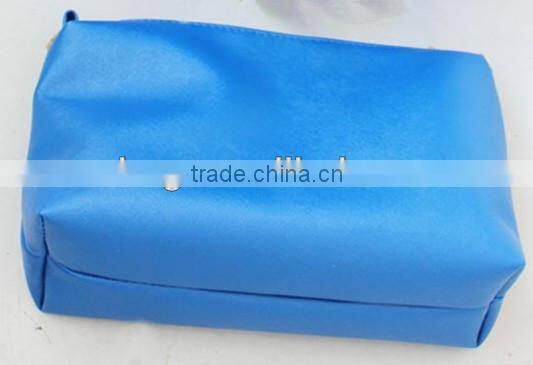 double transparent pvc beach handbags with pu pouches