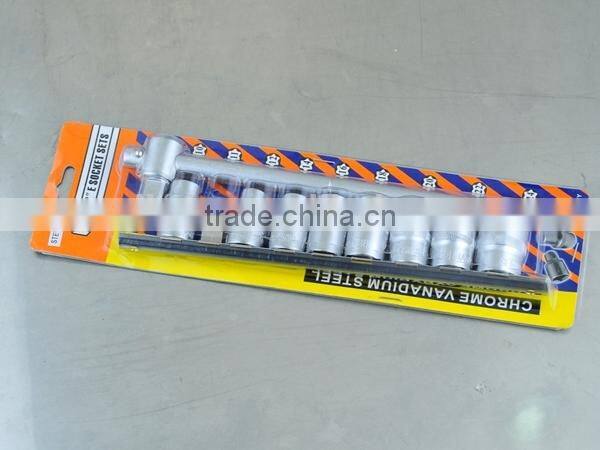 10pcs E Socket Set 1/2 DR