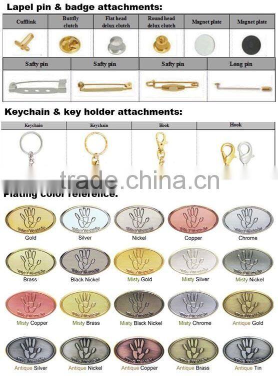 Letter engraved metal gold branded dog tag