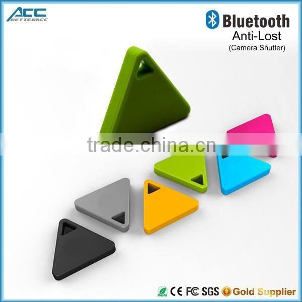 Bluetooth 4.0 Anti-lost/Anti-Theft Alarm Device/Tracker key Finder GPS Locator with Camera Remote Shutter and Recording Function