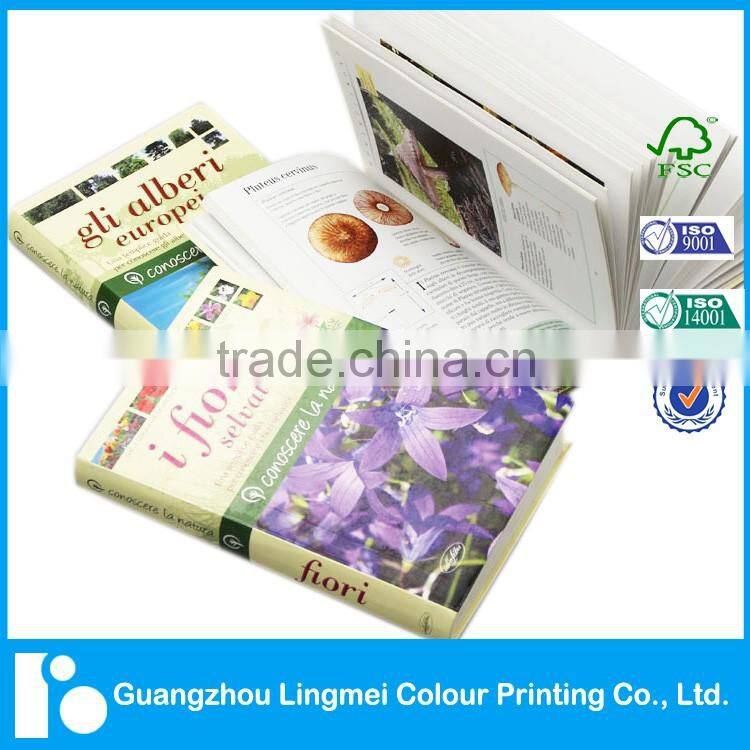 printing roundback book printing service with competitive price