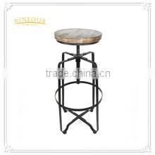 modern appearance metal dining chair high bar chair
