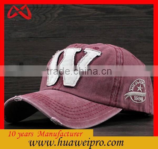 Alibaba custom hats and caps men of wash cowboy oem baseball caps