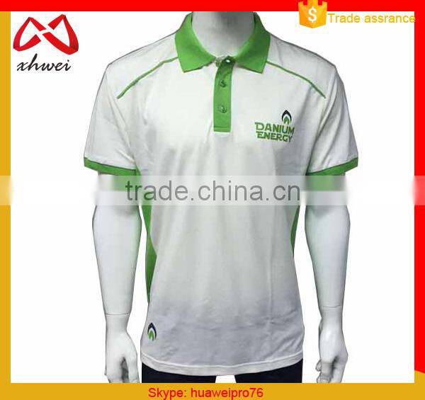 Trade Assurance Printing Custom Men 100% Cotton Workwear Polo T Shirts