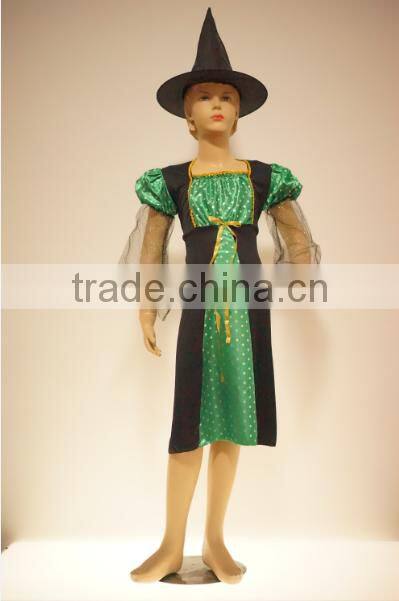Wholesale China New fashion little girl Glitter witch party costume