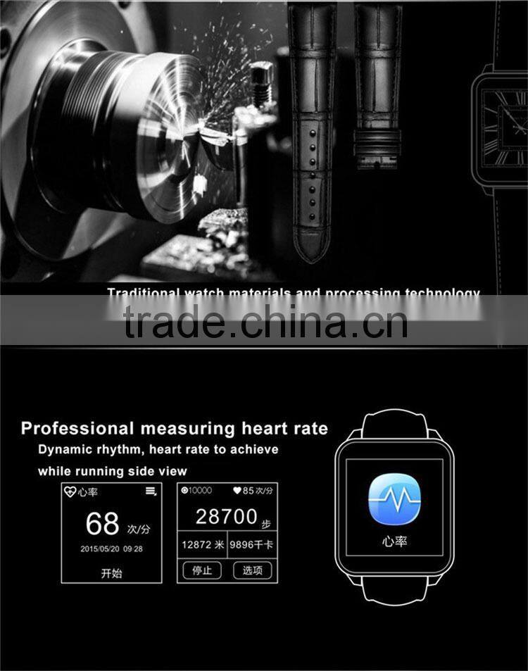 Automatic Wake-up Gesture Men's Wrist Smart Watch smartwatch with heart rate monitor perfect compatibility with IOS and Android