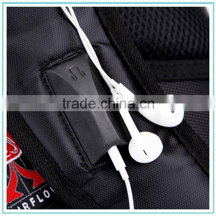 2016 best waterproof laptop backpack strong business backpack with Trolley