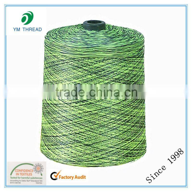 100% Polyester Space Dyed Yarn for Knitting 150D/144F