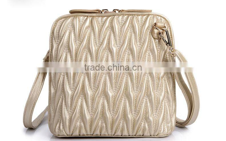 2015 fashion bag lady bag promotional leather messenger bag for women