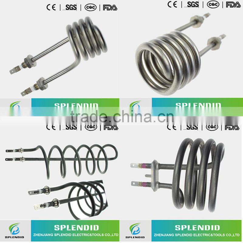 Long Working Life Spiral Immersion Heating Element
