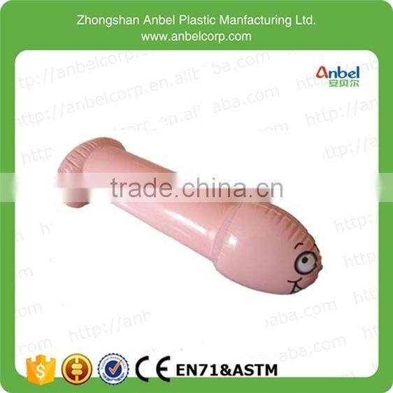 2015 Anebl Funny 3D Sex Toy Inflatable Blow Up Penis genitals for Bachelorette Party