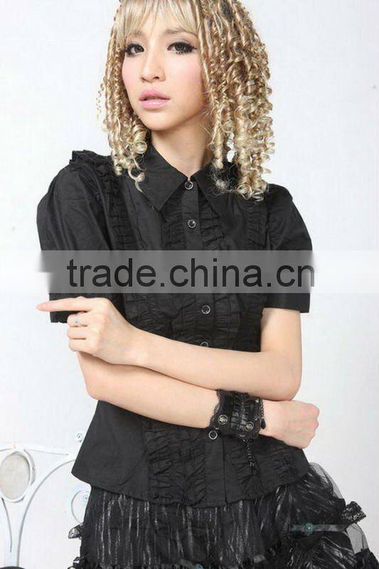 GOTHIC 81091 PUNK Lolita LACE QUEEN SHIRT S-L