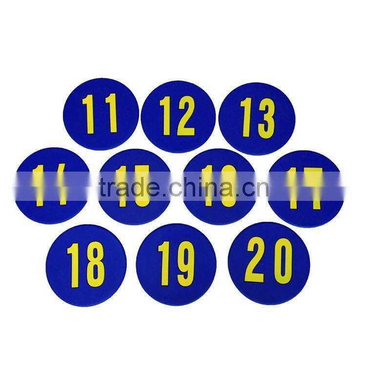 11-20 round small number mark cards