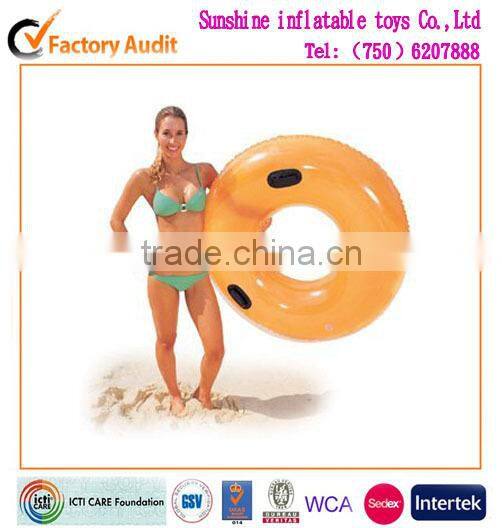 2014 Sellable Pvc Inflatable Air Swim Ring For Children