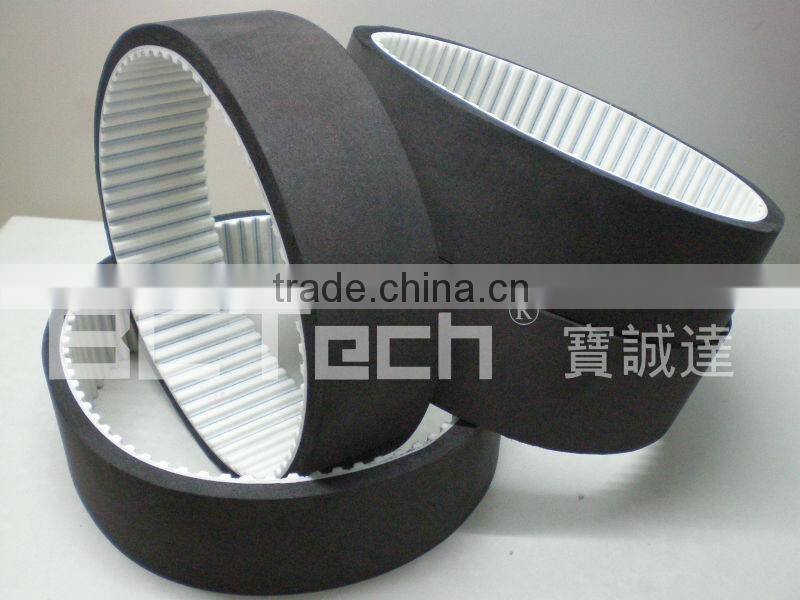 PU Timing Belt With Sponge/Foam - Black