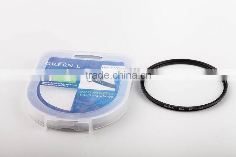 77mm L39 slim UV filter green.l filter