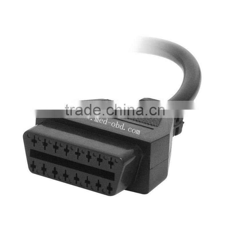 Obd2 Cable, J1962F to Open End, 1 ft