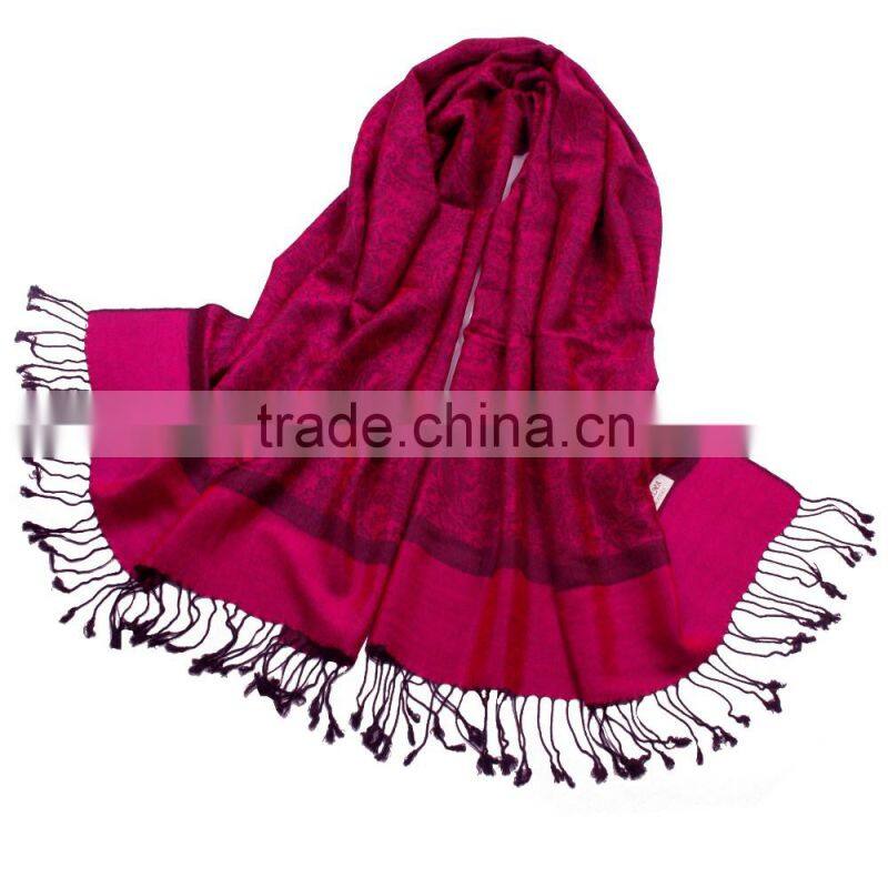Best Selling Paisley Infinity Scarf Female Jaquard Stole Long Hijab Wrap Air conditioning cape