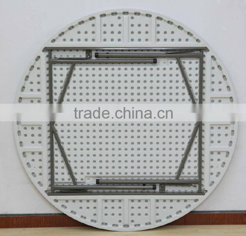 plastic folding round dining table
