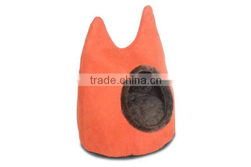 Wholesale soft warm velvet dog sleeping bag cat bed