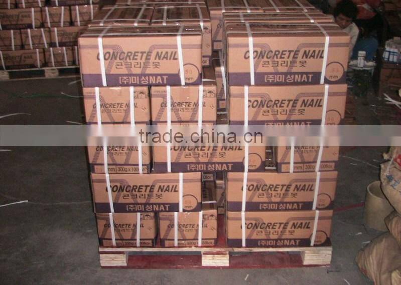 Competitive price customized size steel galvanized concrete nail