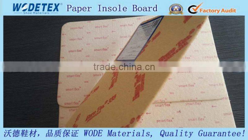 2015 Hot sale Paper Insole Board for shoe materials