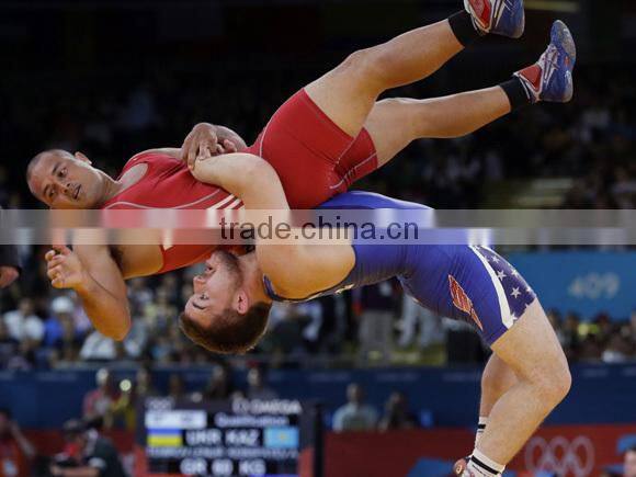 2015 New! Mens Pretereoo No.1 Wrestling Shoes Size 36-45-Black/White Suede Footwear , Great Condition!