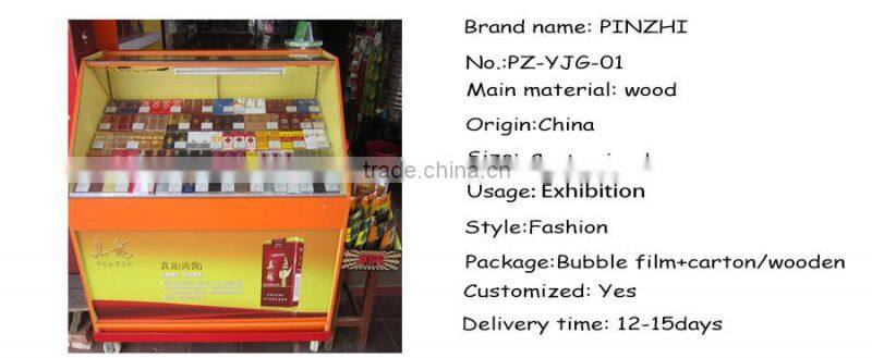 2016 Hot sale cigarette showcase