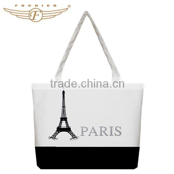 Fashion Tote Bag Design Eco-Friendly Shoulder Canvas Bag