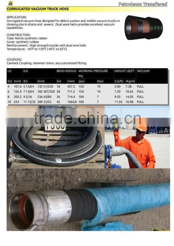 Durable Harbor-used heavy oil suction hoses