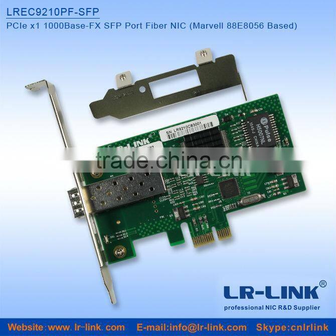 LREC9210PF-SFP PCIe Fiber Optic Lan SFP Card