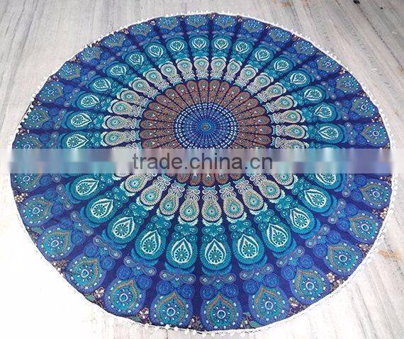 Rajasthani Dancing Natraj Twin Ethnic Cotton Handmade Hippy Bohemian Wall Hanging