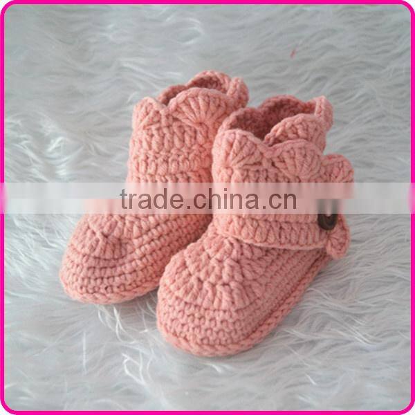 2015 wholesale winter knitted baby sock boots beautiful baby shoes
