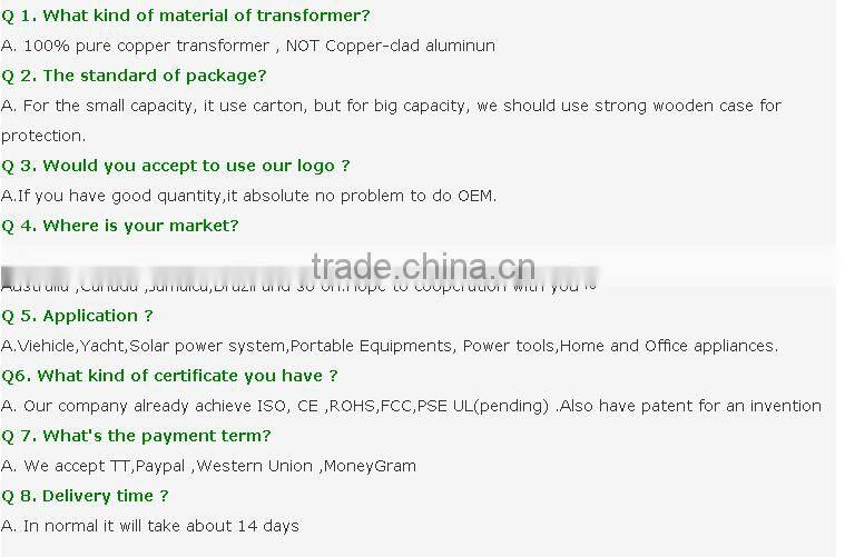 1KVA 2KVA 3KVA Online UPS with Smart RS232 Communication