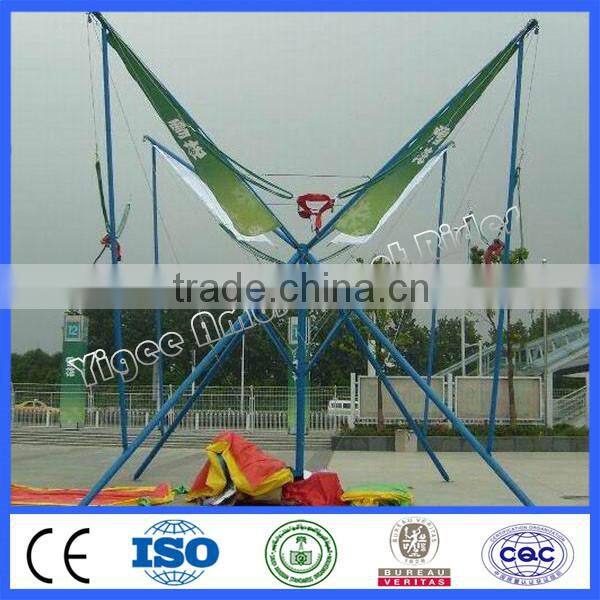 Outdoor carnival amusement equipment bungee trampoline