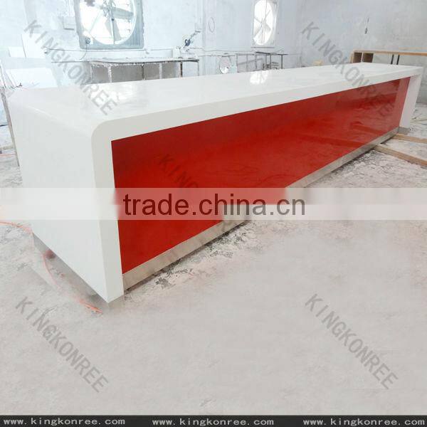 modern stone office small reception desks