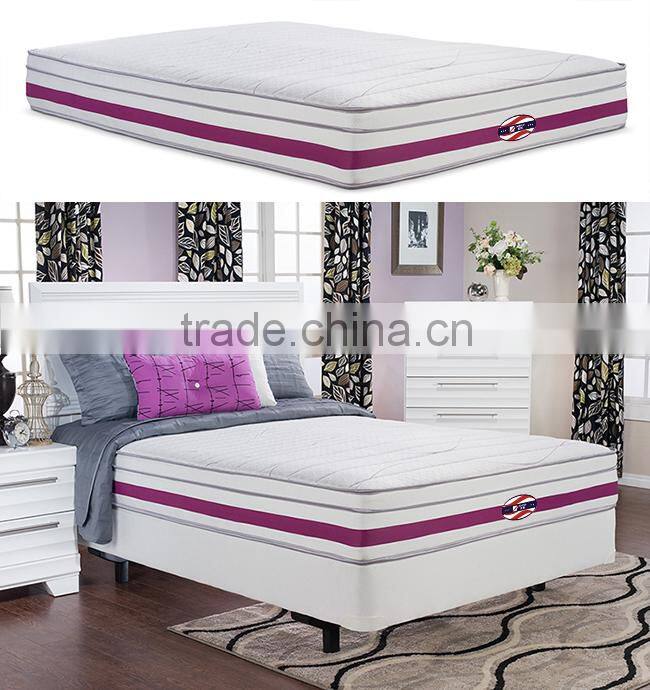 luxury hilton hotel pocket spring mattress gel foam