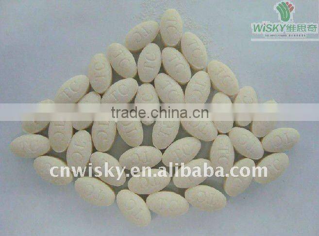 oval shaped pressed candy