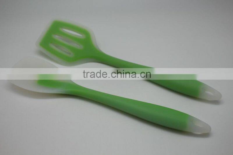 solid one body silicone cooking utensils