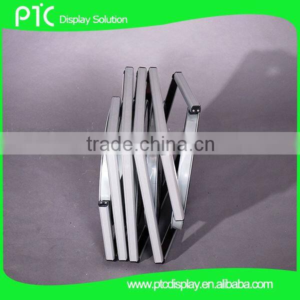 4 layers round portable promotion advertising tower