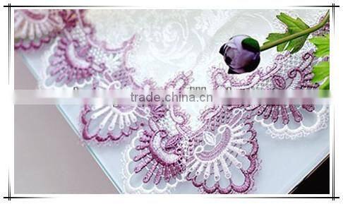 Korean Style Top Selling Embroidered Jacquard Table Cloth