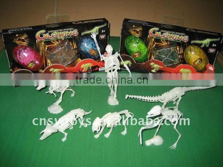 5 set dinosaur skeleton model gift item