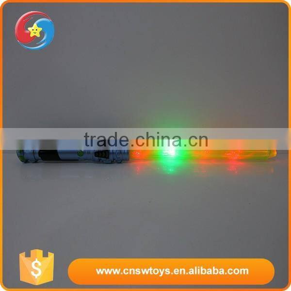 Mini children electric b/o shot gun with flashing plastic sword and sound