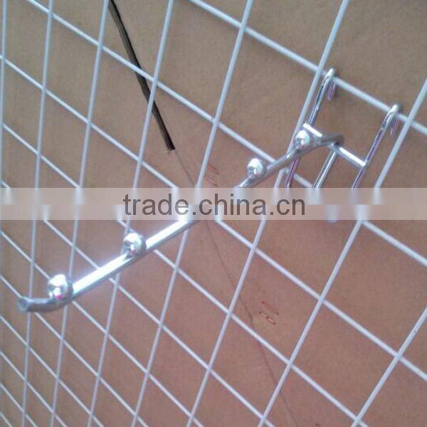 Grid Wall Hanging Display Hook Mesh Wire Hook with Balls