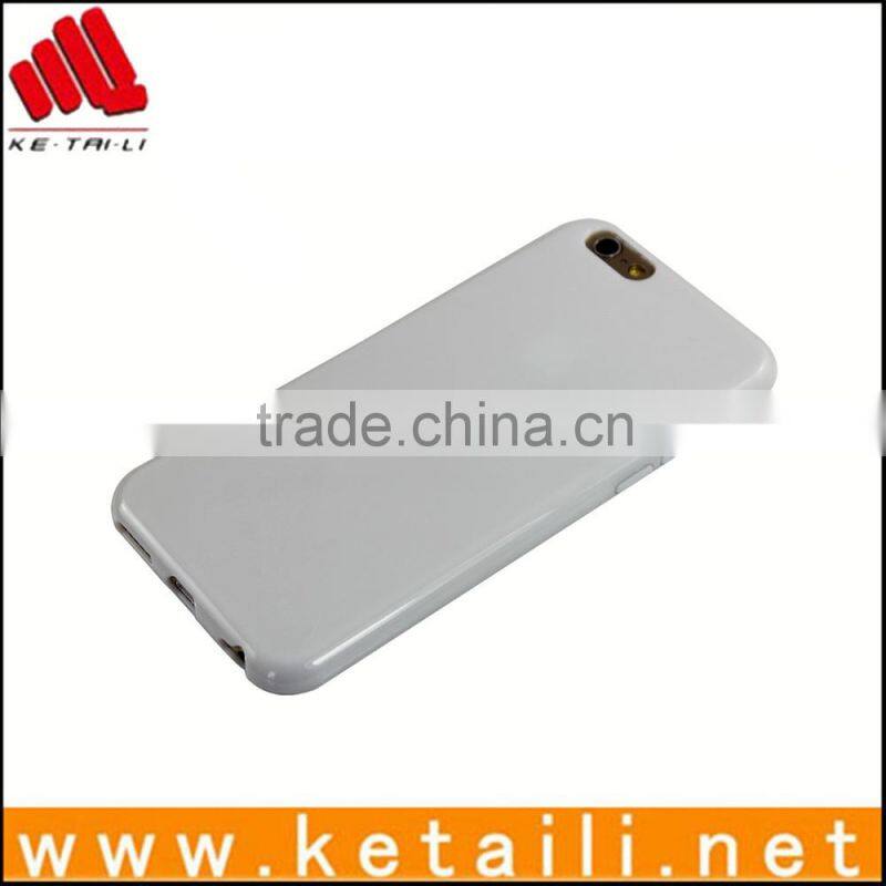 Hot sale!White TPU case for iphone 6/6s