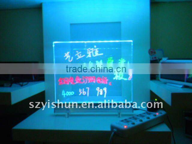 colorful LED Electronic writing board (desktop stand sign)
