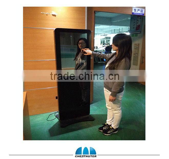 Chestnuter 42 inch Standing LCD IR Touch magic mirror Totem for advertising