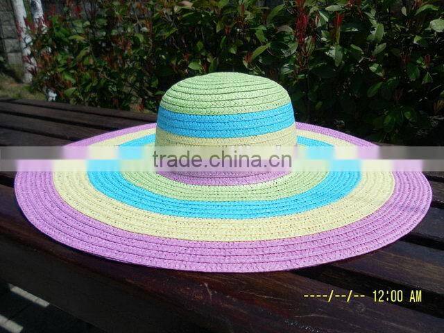 2015 The Newest hot sell women short brim straw hat